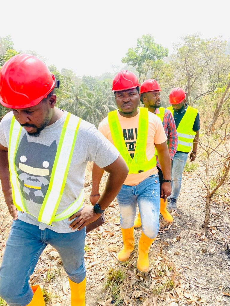 Establishment of a new coal mine site